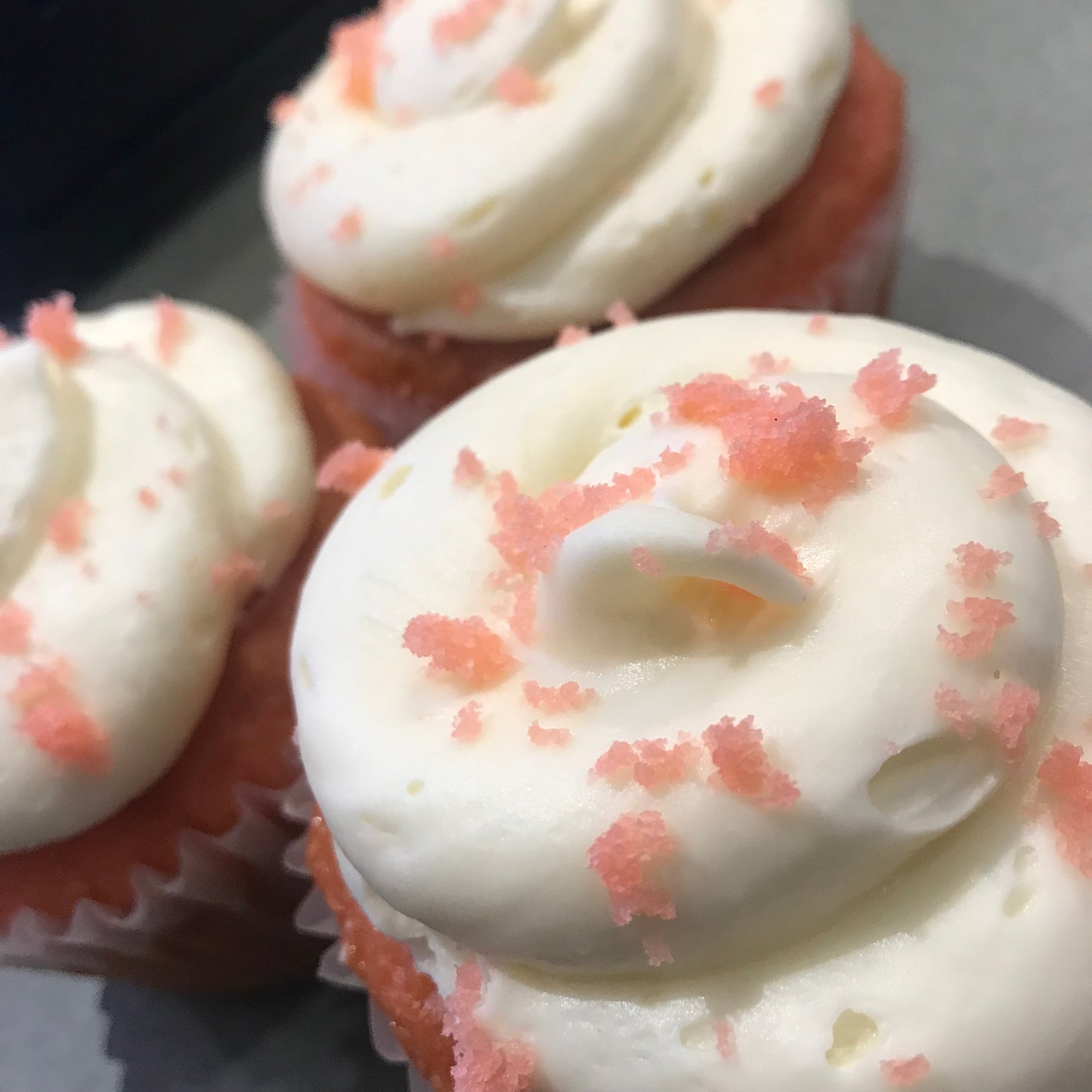 Strawberry and Cream Cupcakes