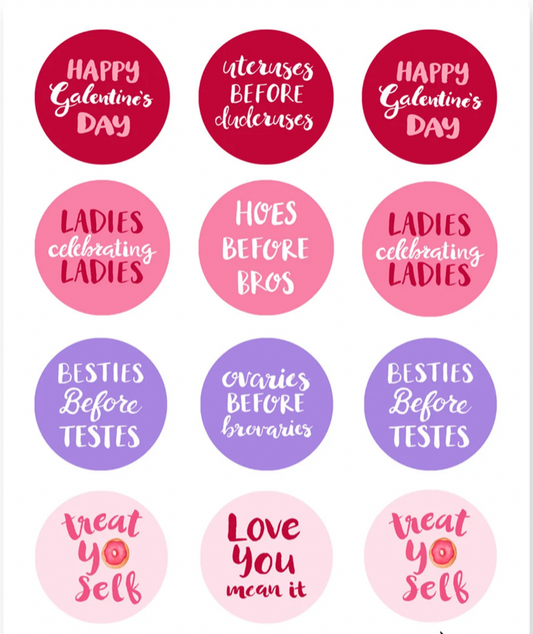 1 Dozen GALentines Day Cupcakes