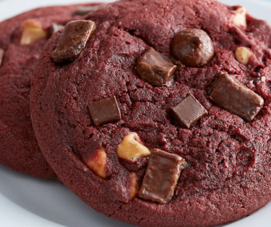 Dozen Red Velvet Colossal Cookies