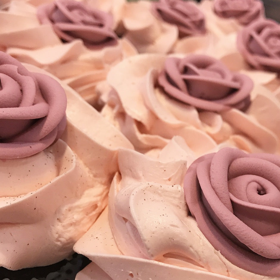 Pink Rose Cupcakes