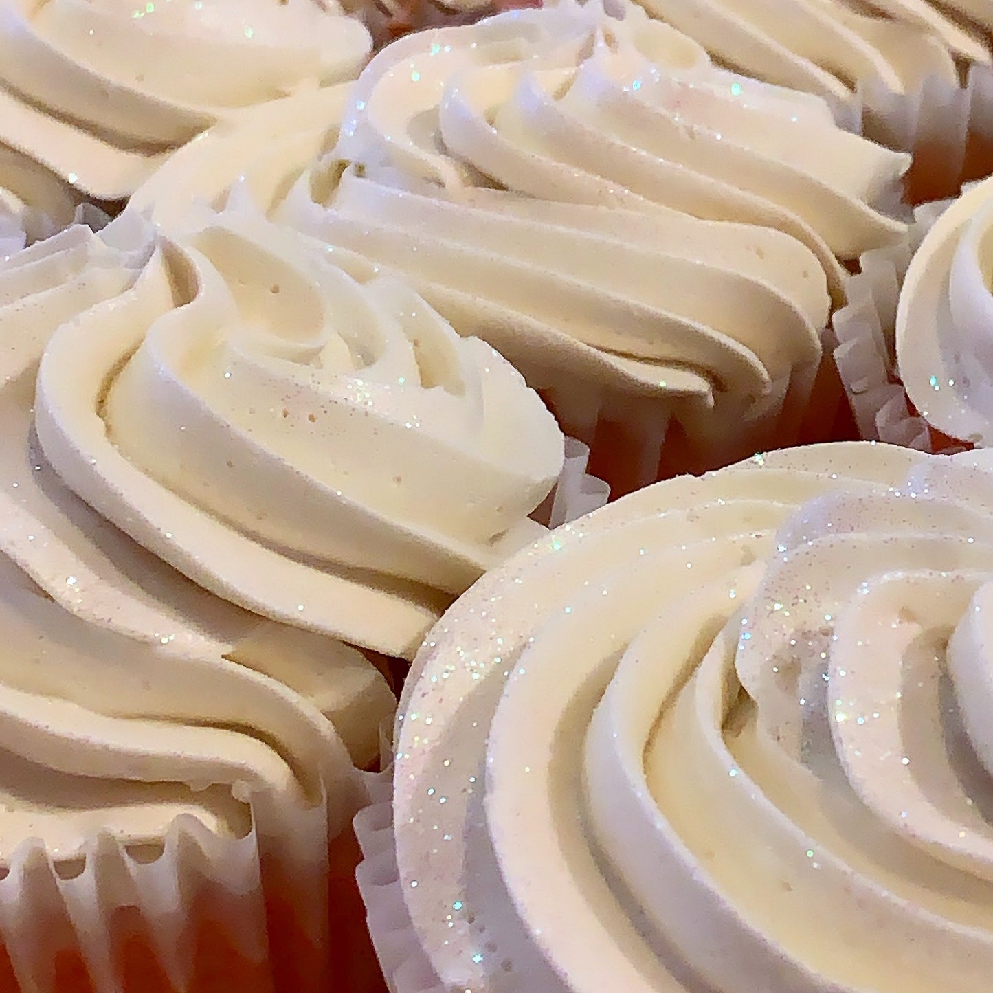1 Dozen Strawberry Champagne Cupcakes