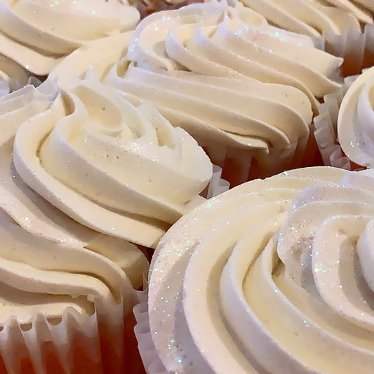 1 Dozen Strawberry Champagne Cupcakes